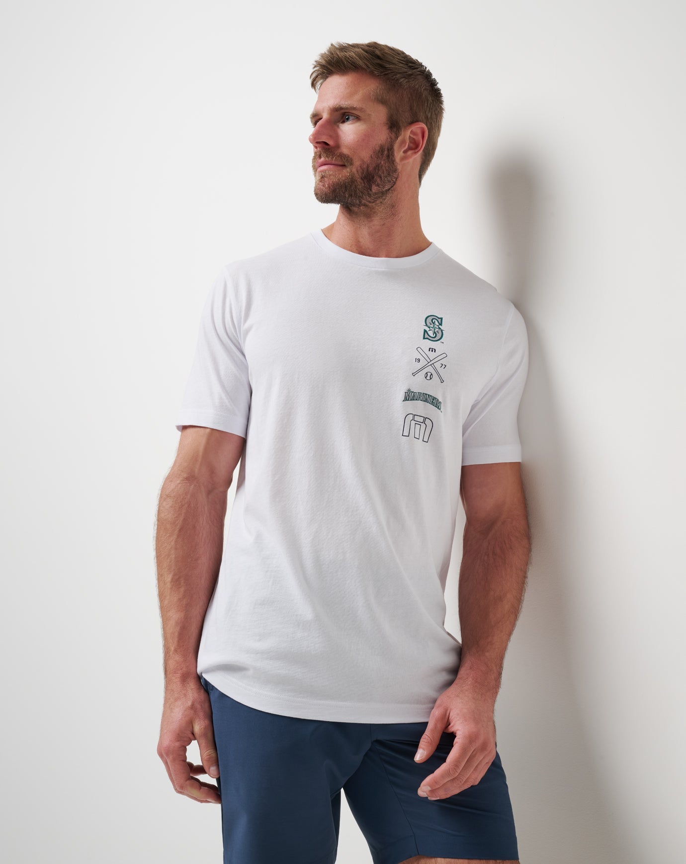 Seattle Mariners Sunset Slam 2.0 Tee Men|Game Day|New/White