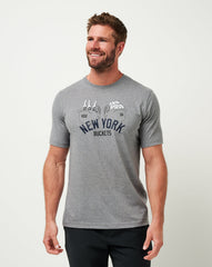 New York Yankees Strike One Tee Men|Game Day|New/Heather Grey