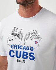 Chicago Cubs Strike One Tee Men|Game Day|New/White