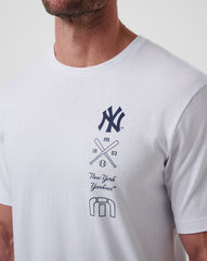 New York Yankees Sunset Slam 2.0 Tee Men|Game Day|New/White