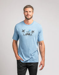 Everglades 2.0 Tee Men/Heather Allure