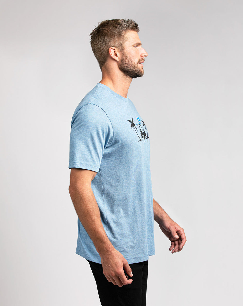 Everglades 2.0 Tee Men/Heather Allure