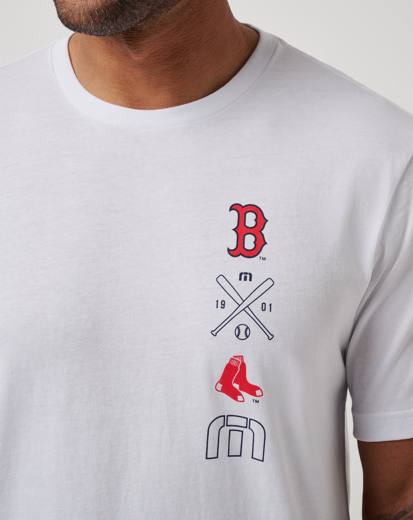 Boston Red Sox Sunset Slam 2.0 Tee Men|Game Day|New/White