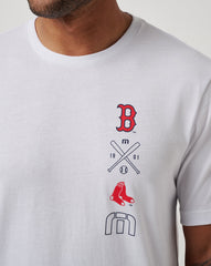Boston Red Sox Sunset Slam 2.0 Tee Men|Game Day|New/White