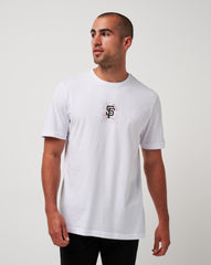 San Francisco Giants In The Dugout Tee Men|New/White