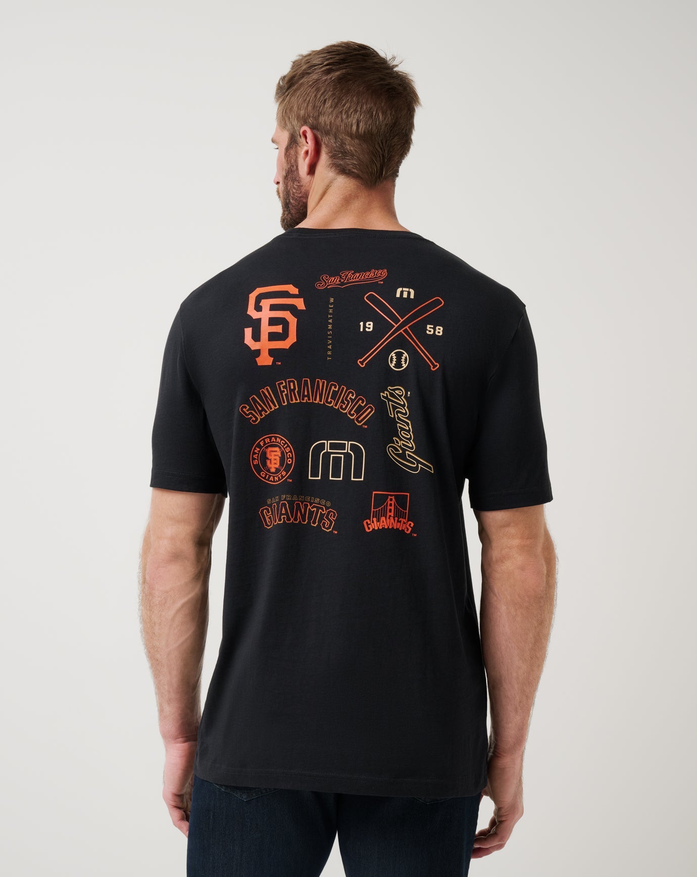 San Francisco Giants Friendly Rivalry Tee Men|New/Black