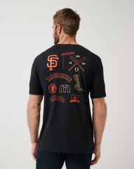 San Francisco Giants Friendly Rivalry Tee Men|New/Black