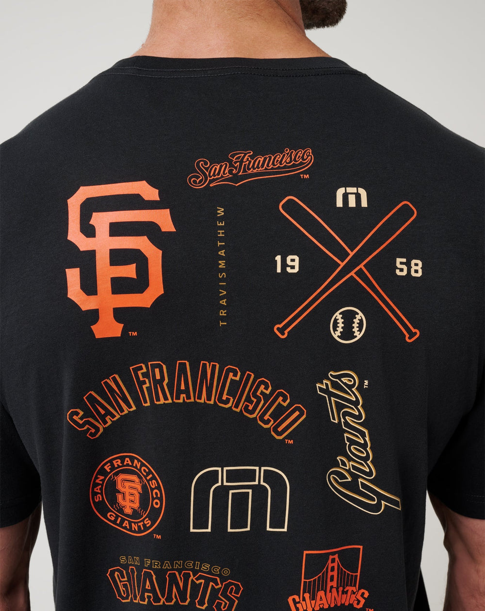 San Francisco Giants Friendly Rivalry Tee Men|New/Black