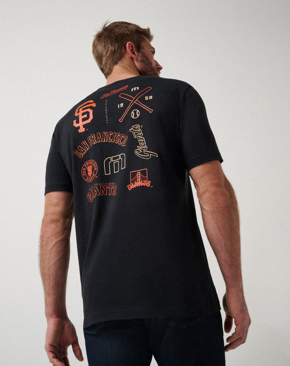 San Francisco Giants Friendly Rivalry Tee Men|New/Black