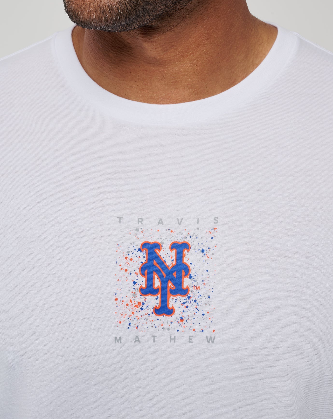 New York Mets In The Dugout 2.0 Tee Men|New/White