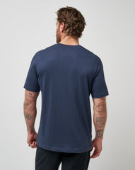 Local Phrases Tee Men/Blue Nights