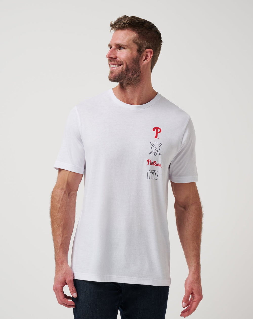 Philadelphia Phillies Sunset Slam 2.0 Tee Men|Game Day|New/White