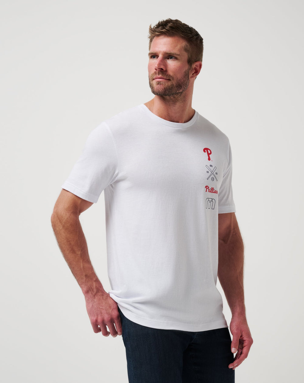 Philadelphia Phillies Sunset Slam 2.0 Tee Men|Game Day|New/White
