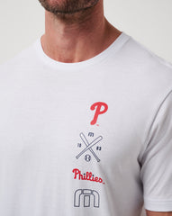 Philadelphia Phillies Sunset Slam 2.0 Tee Men|Game Day|New/White