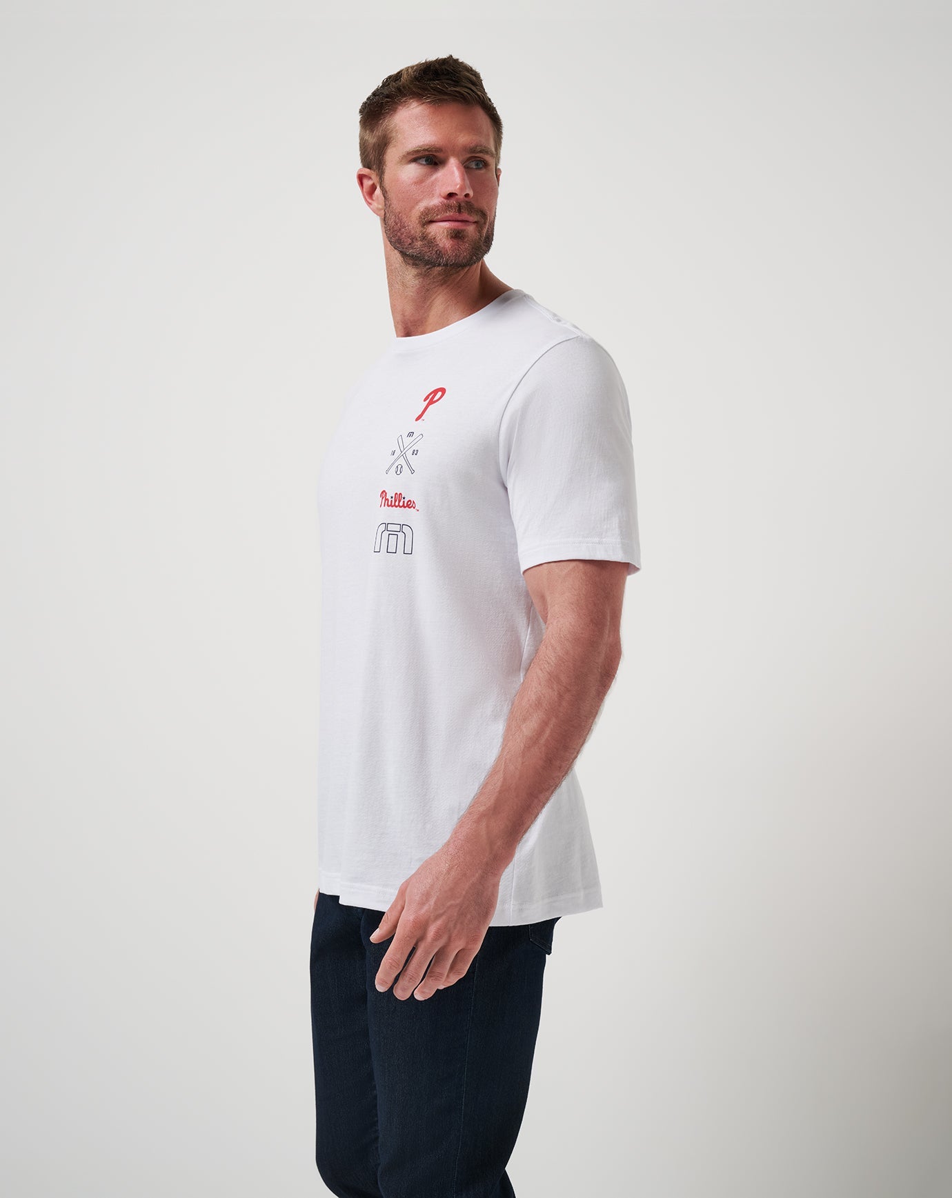 Philadelphia Phillies Sunset Slam 2.0 Tee Men|Game Day|New/White