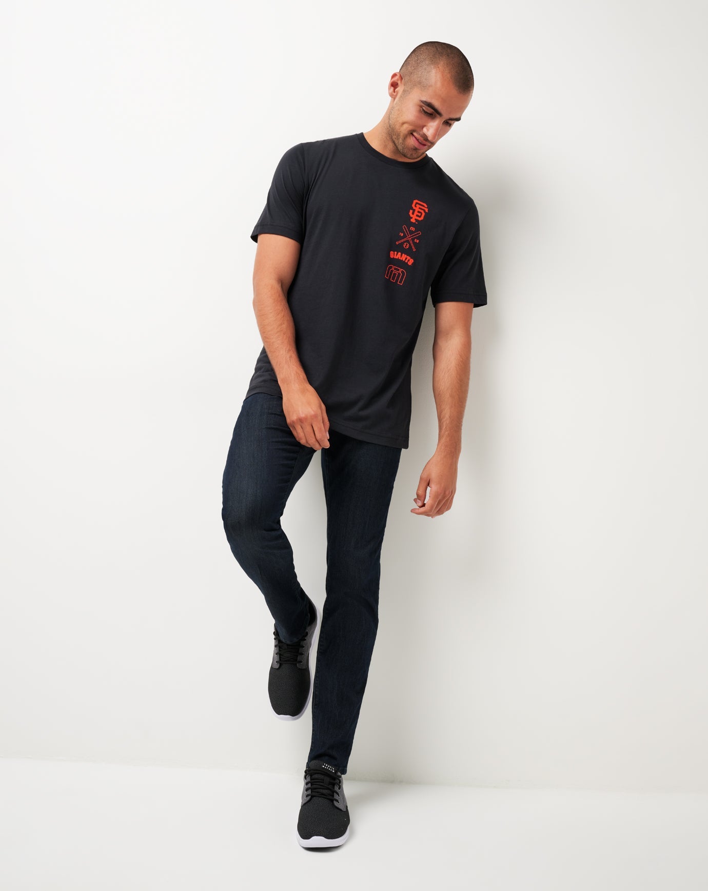 San Francisco Giants Sunset Slam Tee Men|New/Black