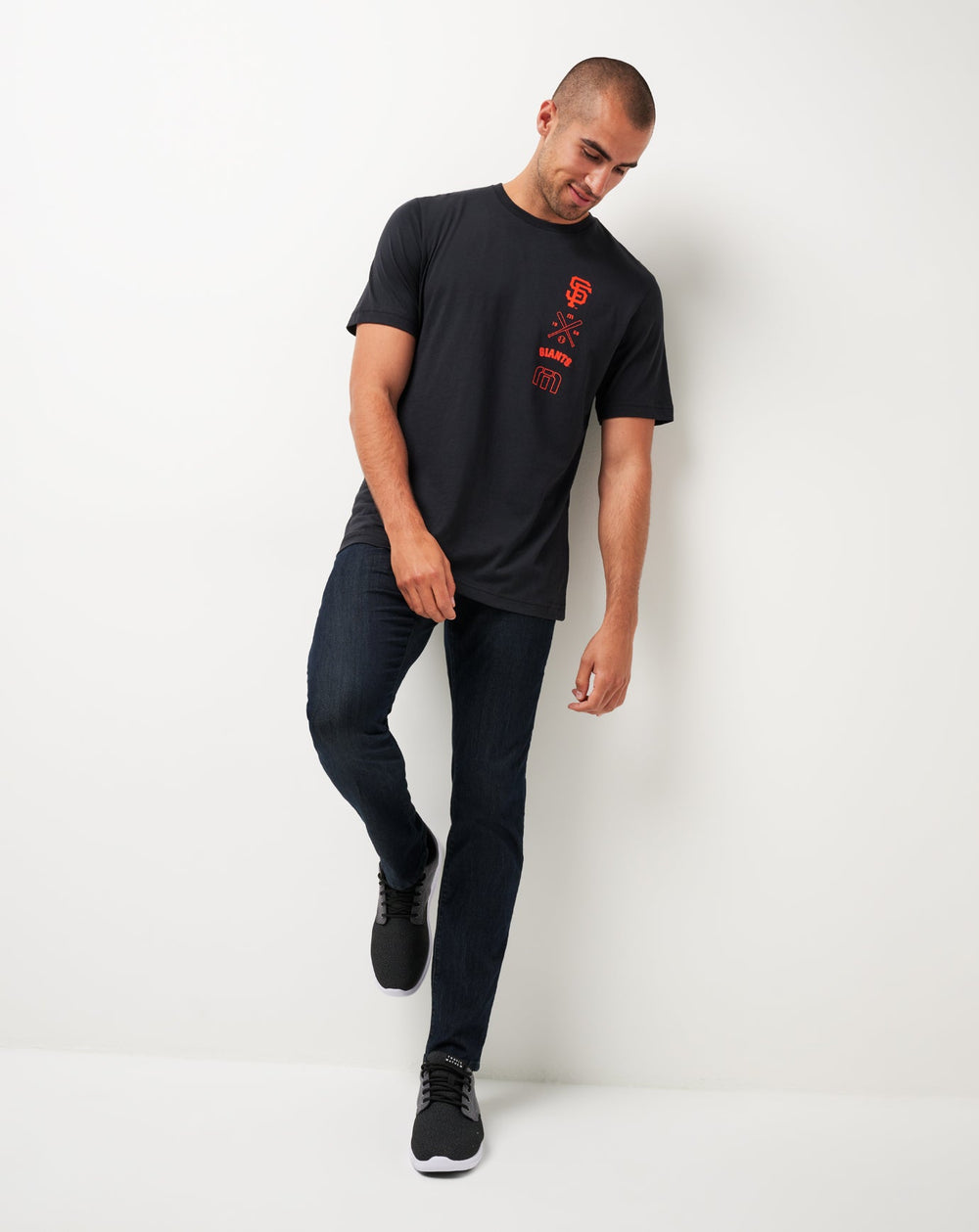 San Francisco Giants Sunset Slam Tee Men|New/Black