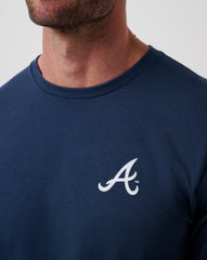 Atlanta Braves Friendly Rivalry Tee Men|New/Navy