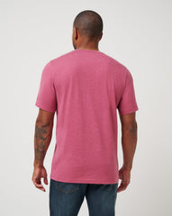 Atlanta Braves Sunset Slam 2.0 Tee Men|New/Heather Red
