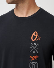 Baltimore Orioles Sunset Slam 2.0 Tee Men|New/Black