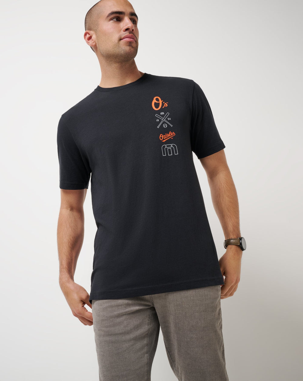 Baltimore Orioles Sunset Slam 2.0 Tee Men|New/Black