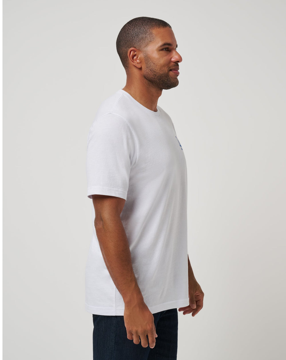 Los Angeles Dodgers Friendly Rivalry Tee Men|Game Day|New/White