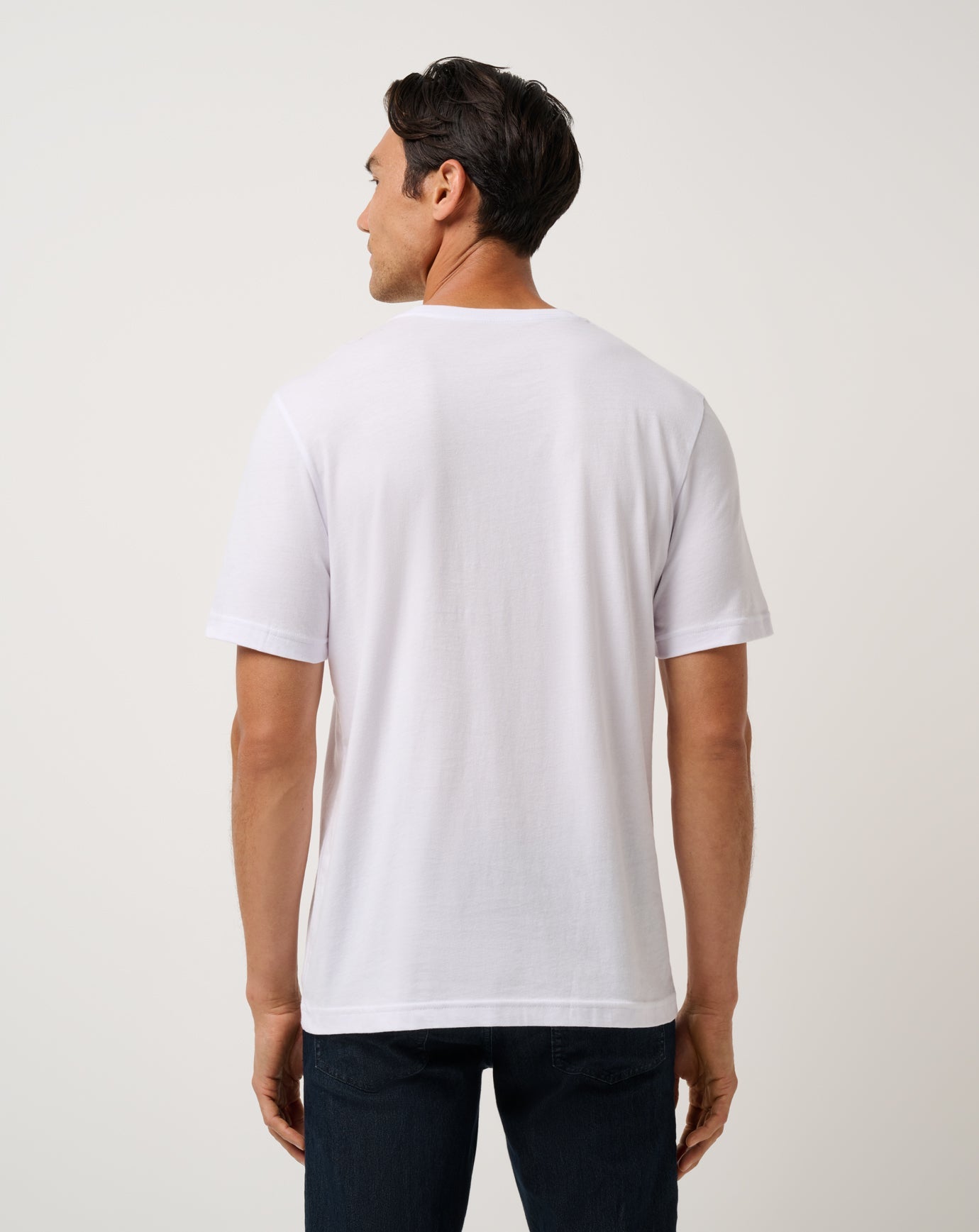 Tropical Tailgate Tee Men/White