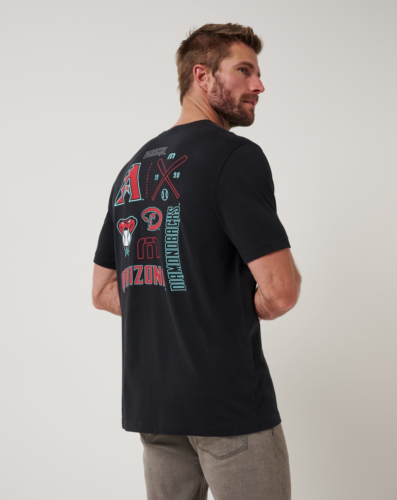 Arizona Diamondbacks Friendly Rivalry Tee Men|New/Black