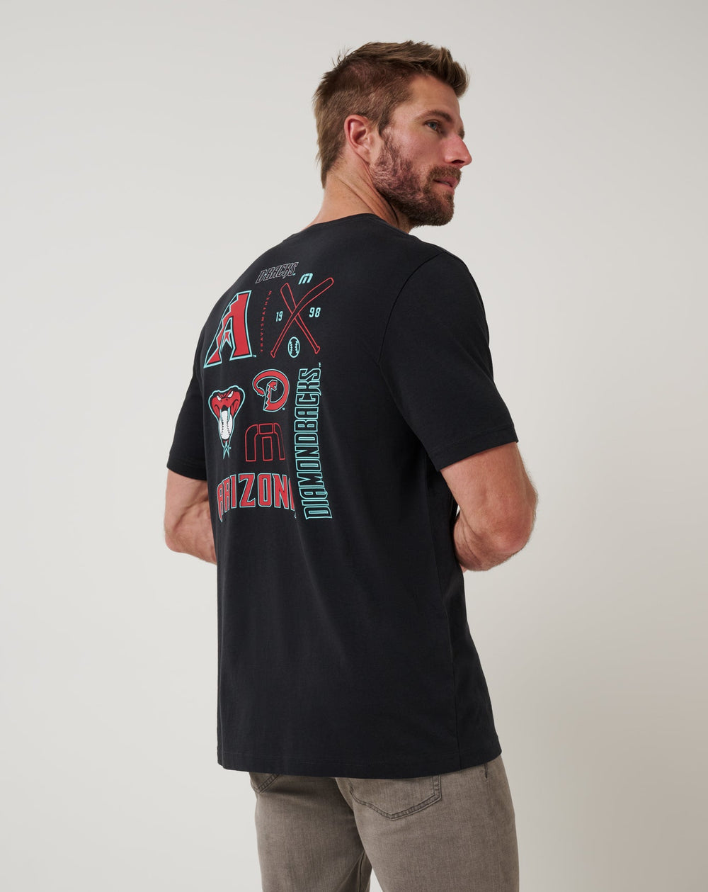 Arizona Diamondbacks Friendly Rivalry Tee Men|New/Black