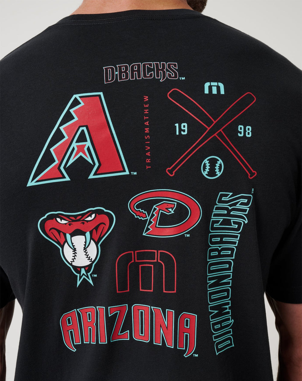 Arizona Diamondbacks Friendly Rivalry Tee Men|New/Black