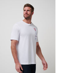 Texas Rangers Sunset Slam 2.0 Tee Men|New/White