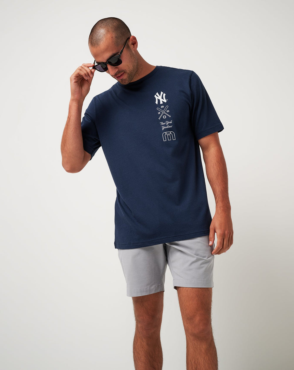 New York Yankees Sunset Slam Tee Men|Game Day|New/Total Eclipse