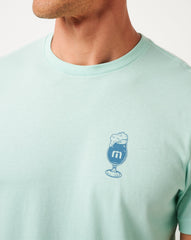 Bar Break Tee Men/Eggshell Blue