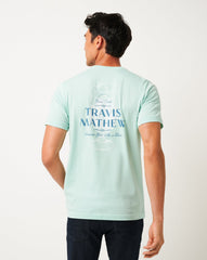 Bar Break Tee Men/Eggshell Blue