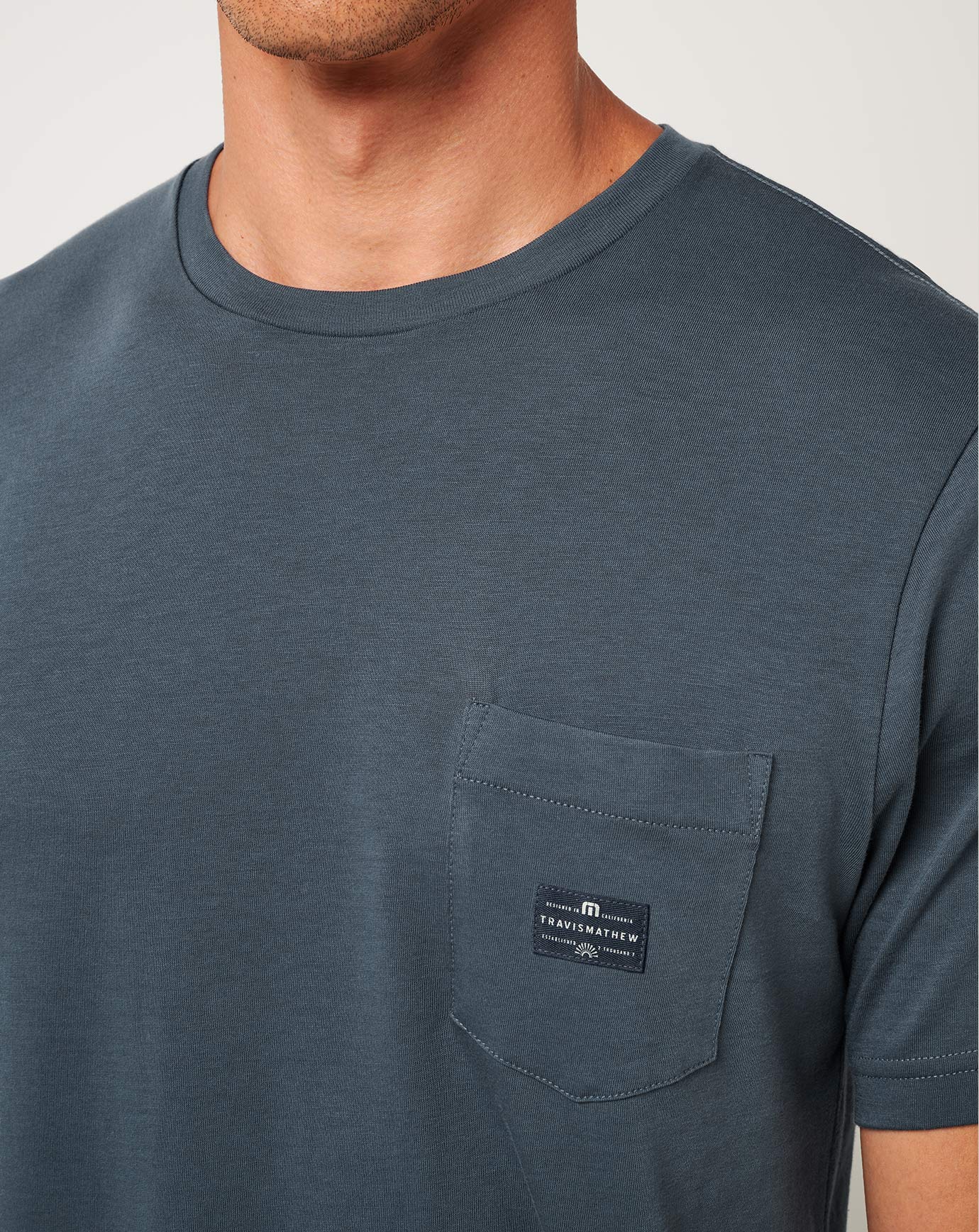 Preferred Status Tee Men/Mood Indigo/Vintage Indigo