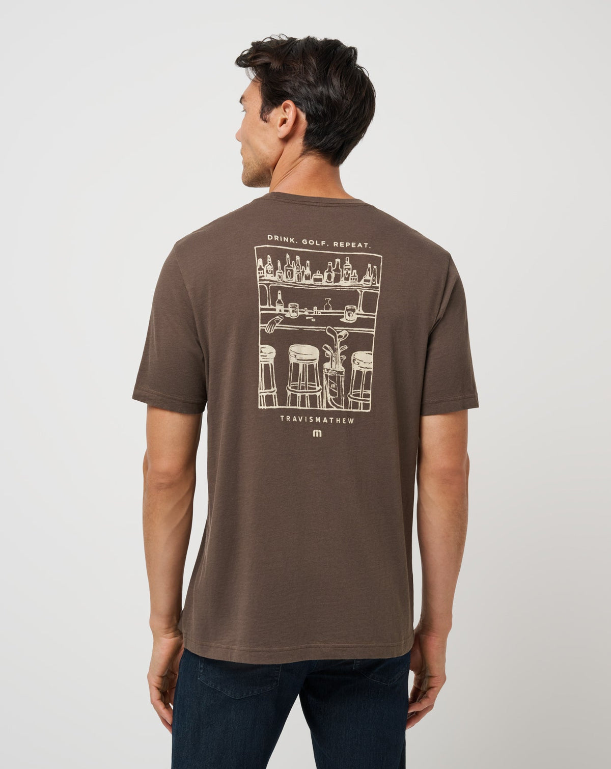 Tasting Room Tee Men/Chocolate