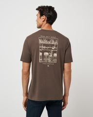 Tasting Room Tee Men/Chocolate