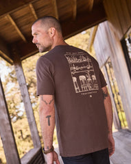 Tasting Room Tee Men/Chocolate