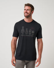 Season Of Giving Tee Men/Black
