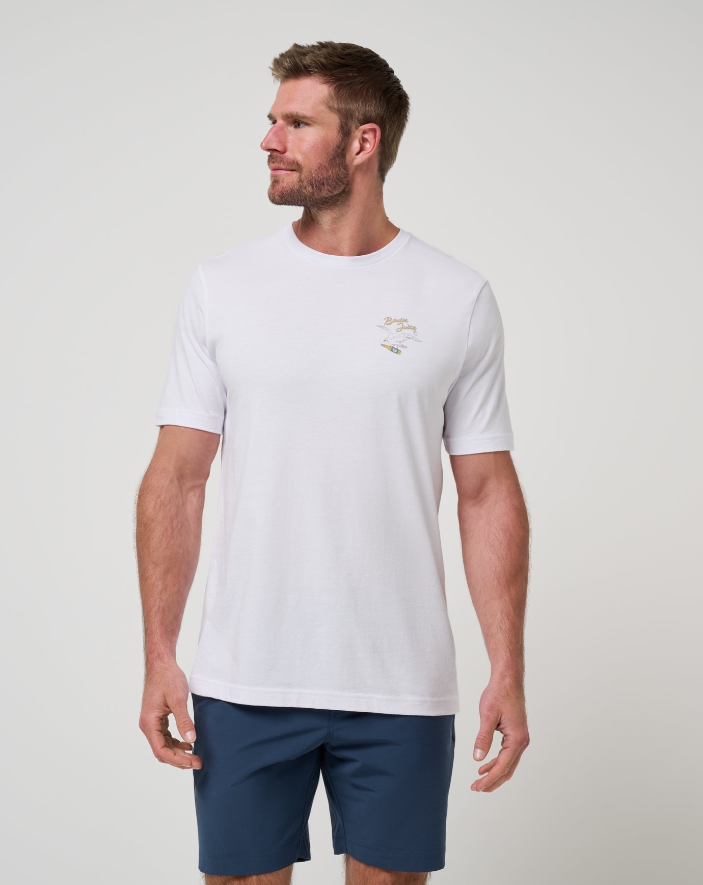 Drink Ticket Tee Men/White