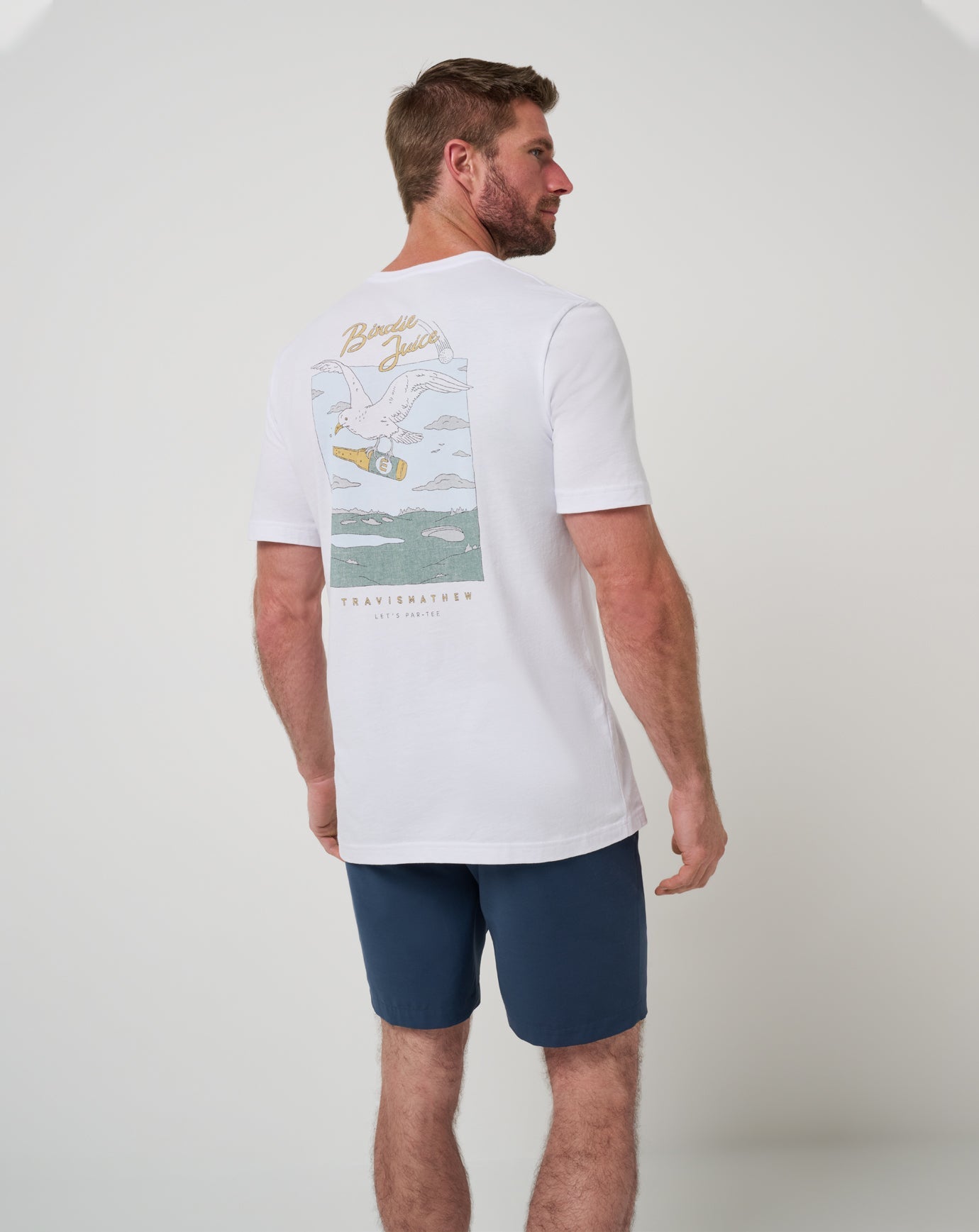 Drink Ticket Tee Men/White
