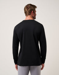 Performance Jersey Long Sleeve Tee Men/Black