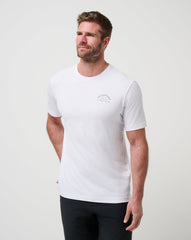 Delayed Penalty Tee Men|New/White