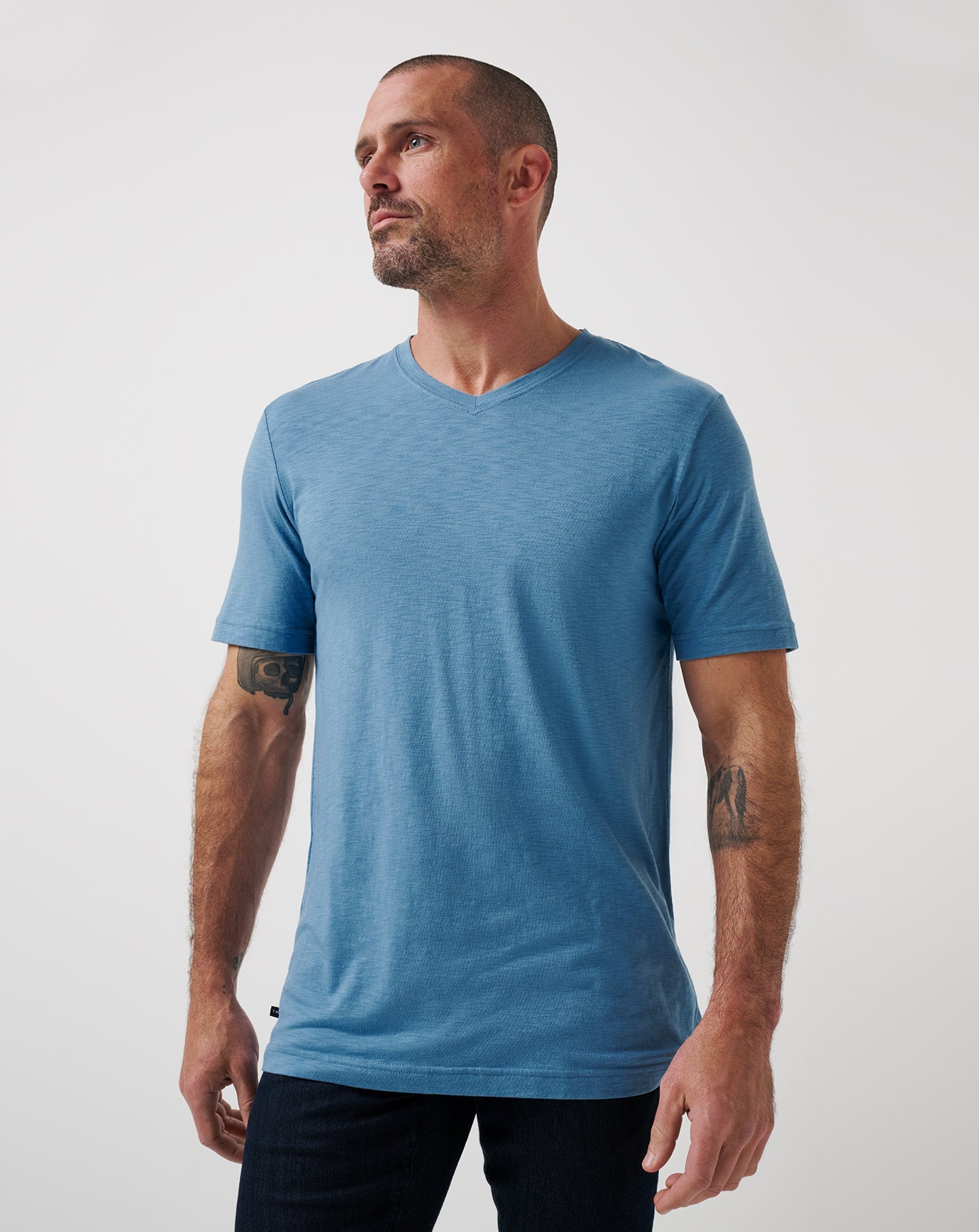 Cloud Tee Men/Copen Blue