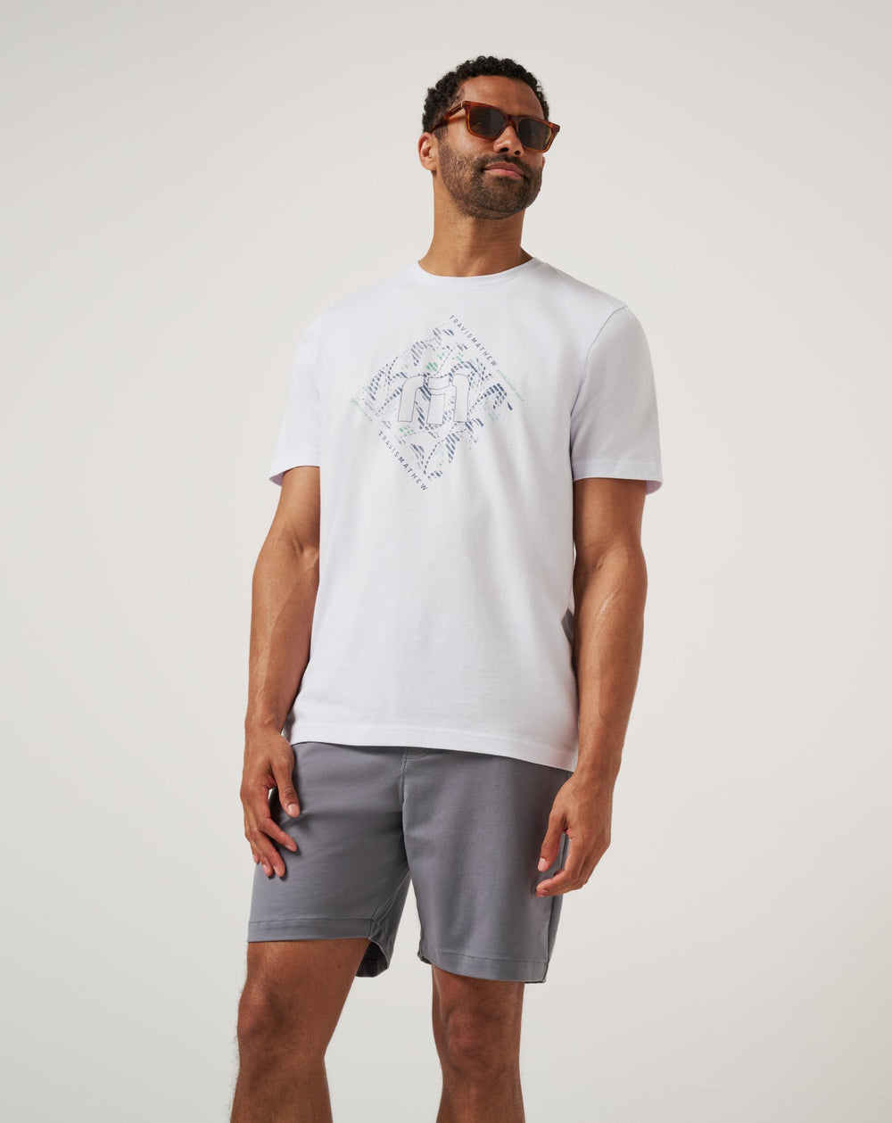Rainforest Canopy Tee Men/White
