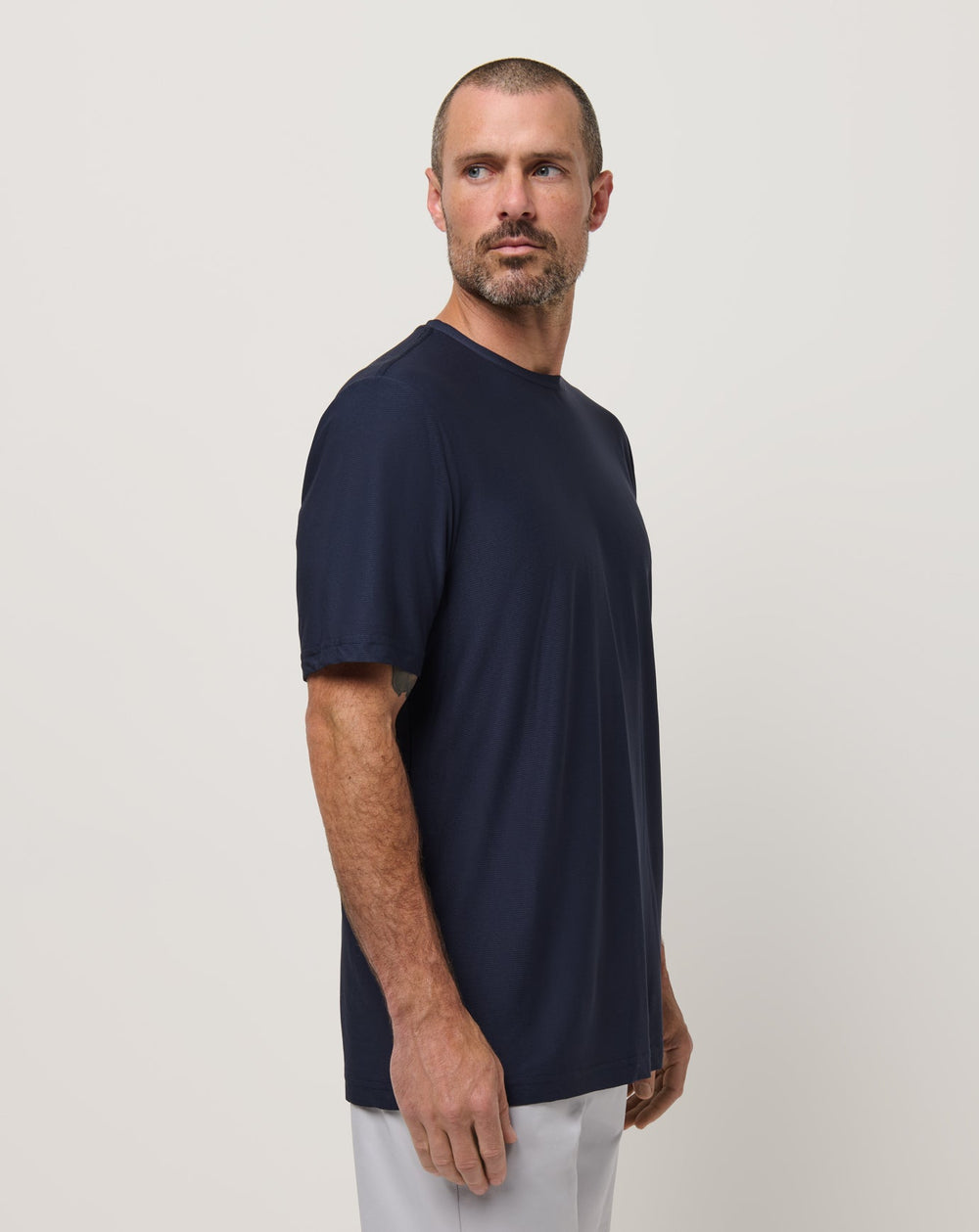 First Day Active Tee Men/Total Eclipse