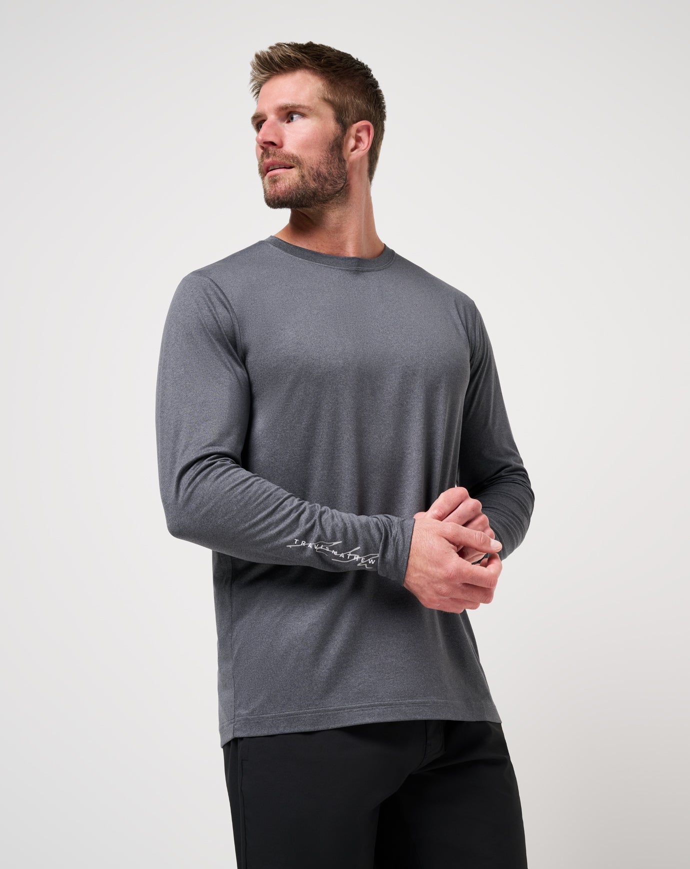 Court Control Tee Men|New/Heather Dark Grey