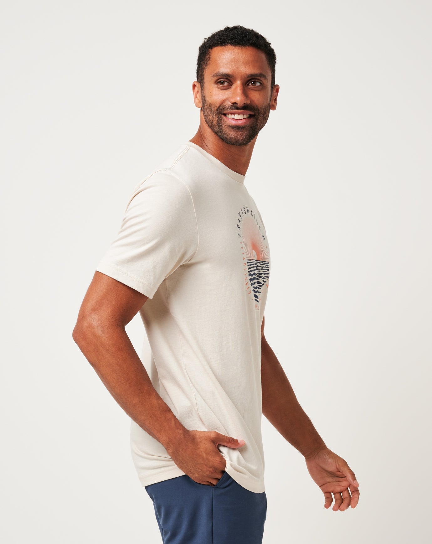 Beach Cities Tee Men/Moonbeam