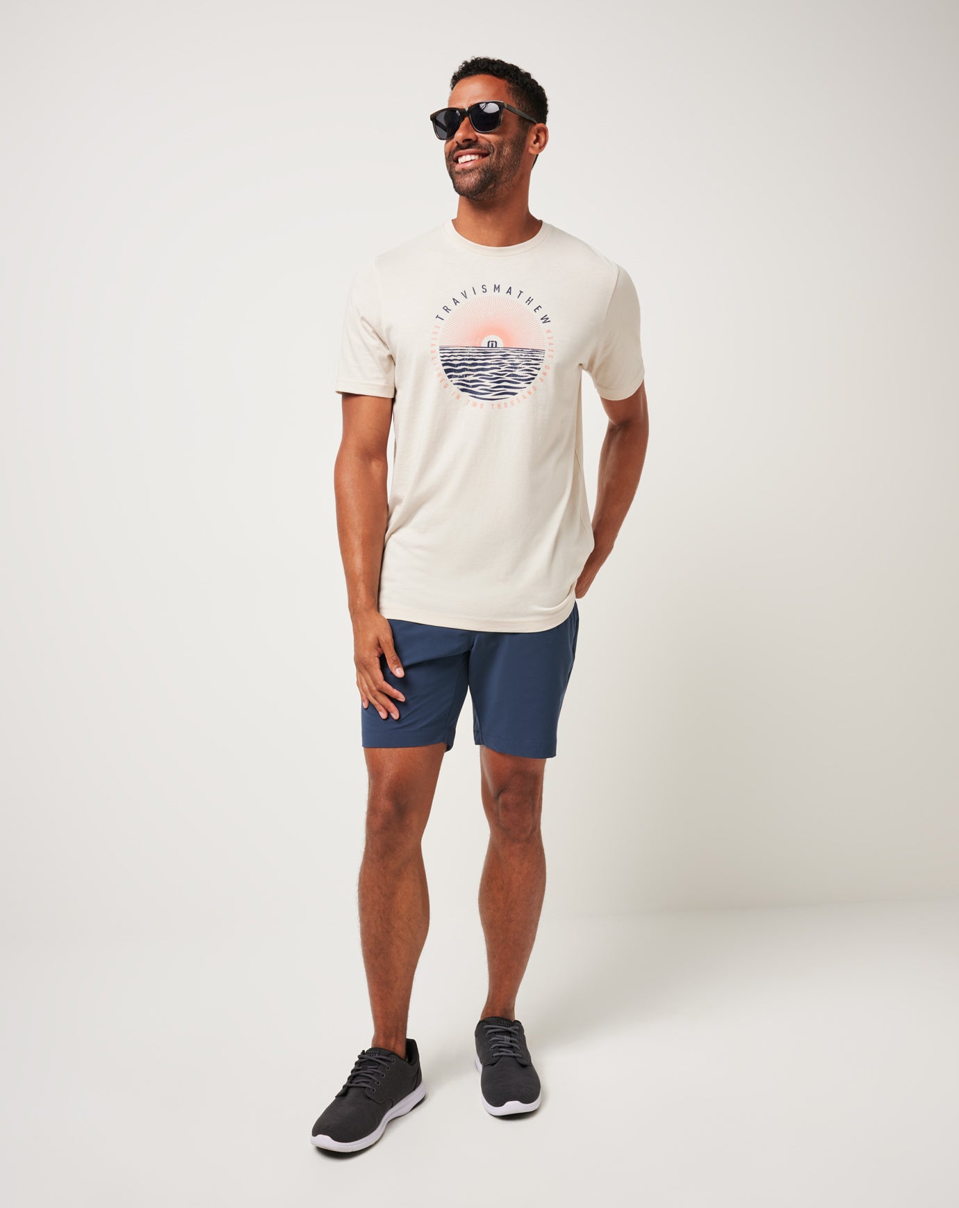 Beach Cities Tee Men/Moonbeam