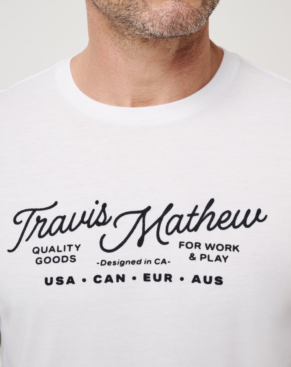 Perfect Plan Tee Men/White
